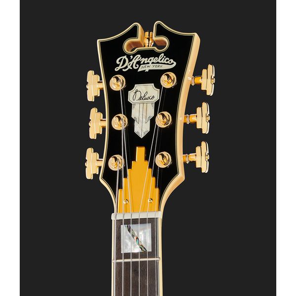 DAngelico Deluxe Atlantic Solid Black – United States