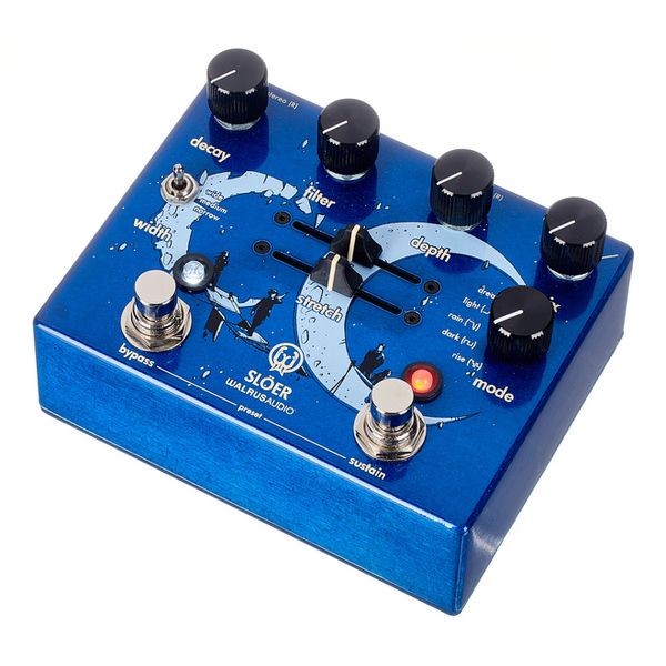 Walrus Audio Slöer Ambient Reverb Blue – United States