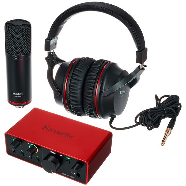 Focusrite Scarlett Solo Studio 4th Gen. – United States