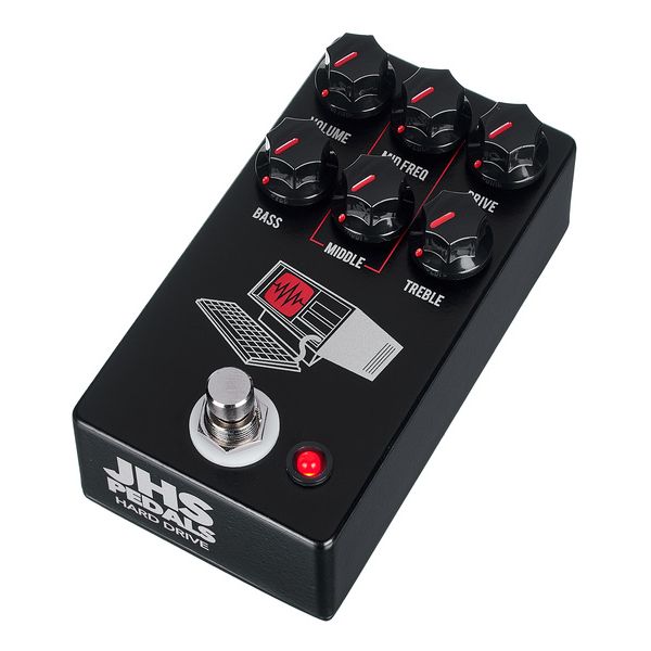 JHS Pedals Hard Drive - Distortion Black – United States