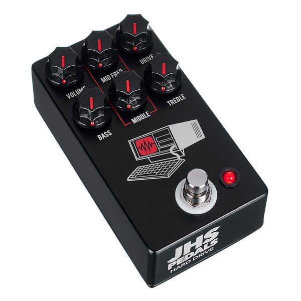 JHS Pedals Hard Drive - Distortion Black – United States