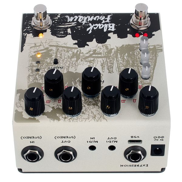 Old Blood Noise Endeavors Black Fountain Stereo Delay CR – United