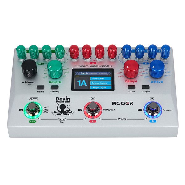 Mooer Ocean Machine II Delay/ Reverb – United States