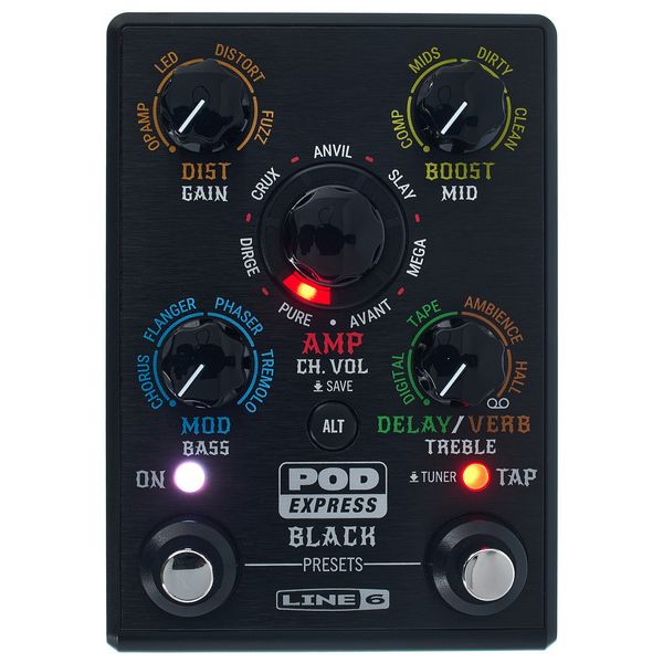 Line6 Pod Express Guitar Black – United States