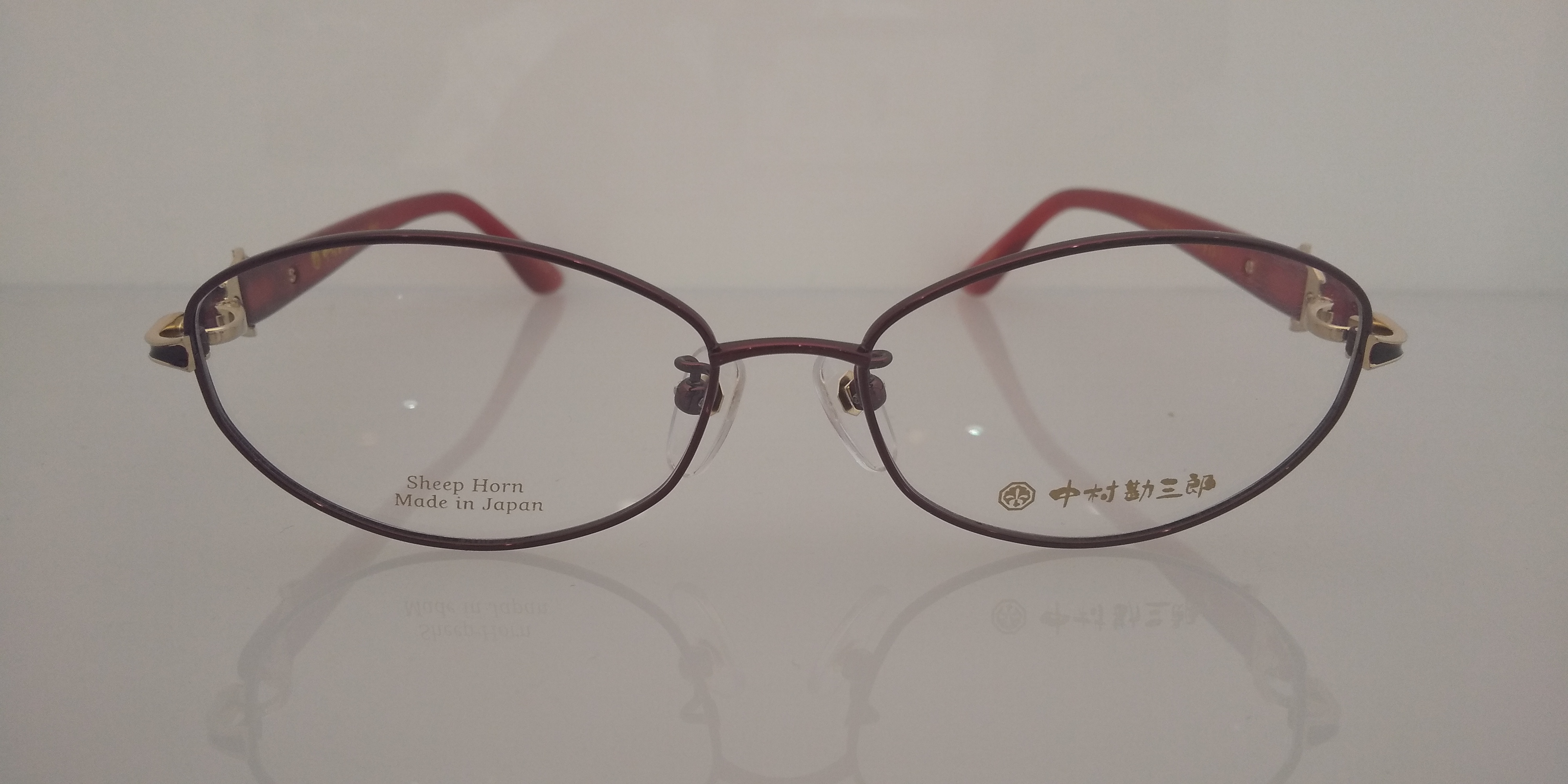 中村勘三郎 新作シープホーンメガネ入荷