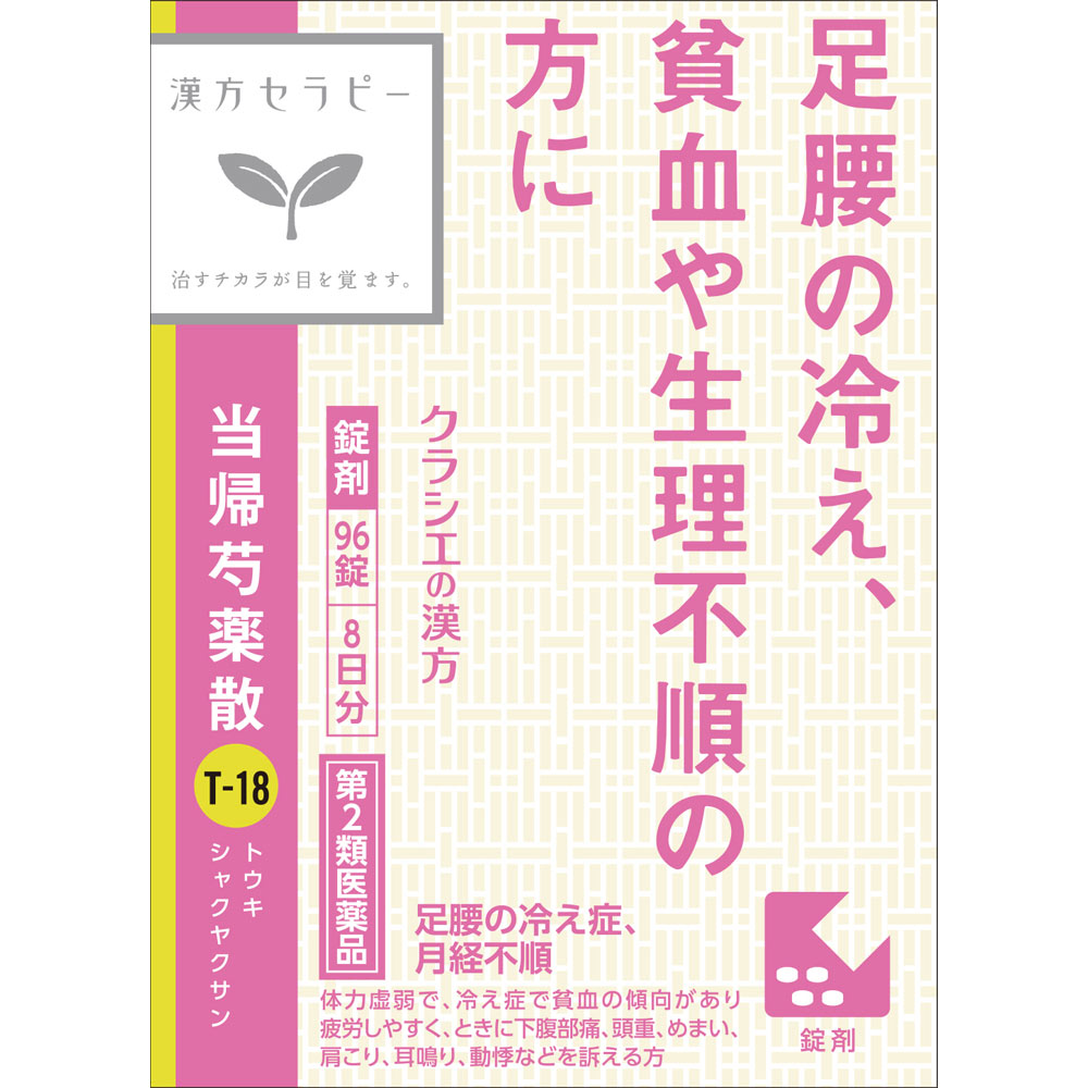 クラシエ当帰芍薬散錠 96錠 【第二類医薬品】: 医薬品・衛生用品