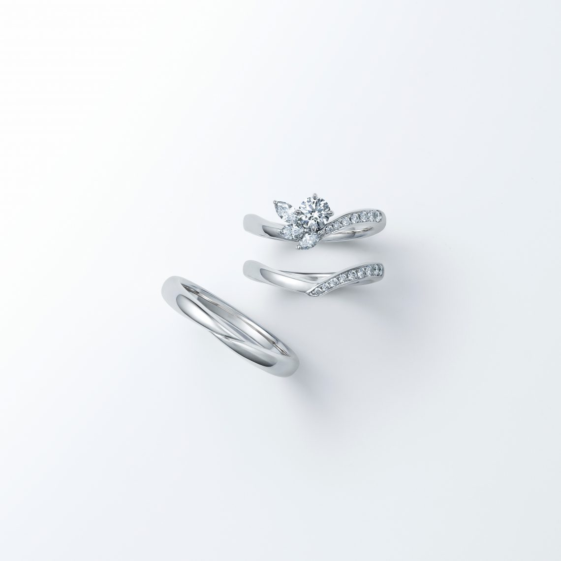 HANABI／静謐（シリーズ） ｜ 和の結婚指輪・婚約指輪ブランド｜巴 TOMOE