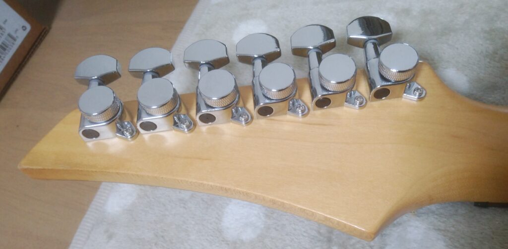 安ギター改造 ロック式ペグ フェルナンデスFGZ-400 | 安ギター一期一会