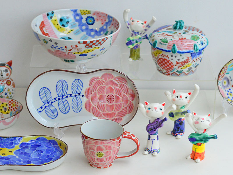 今村公恵・武田朋己陶展 ―華九谷―｜ギャラリートネリコ｜石川県金沢市