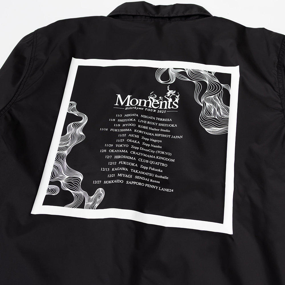 Moments コーチジャケット / ブラック | TOoKA BASE