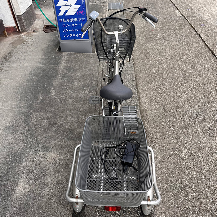 中古美品 電動アシスト三輪自転車 | TOOLATE SPORTS トゥーレイト
