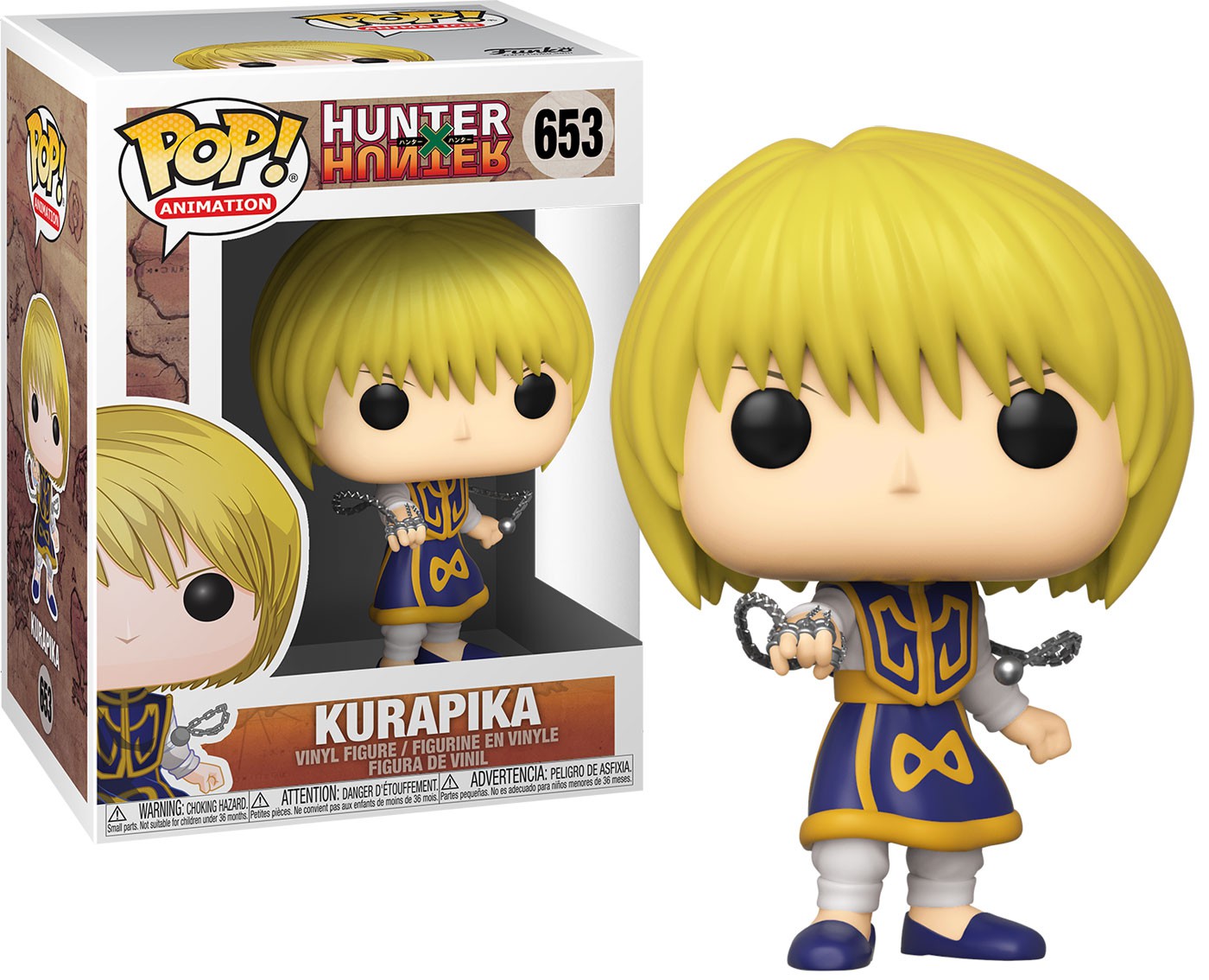 Funko Hunter x Hunter POP! Animation Kurapika Vinyl Figure #653