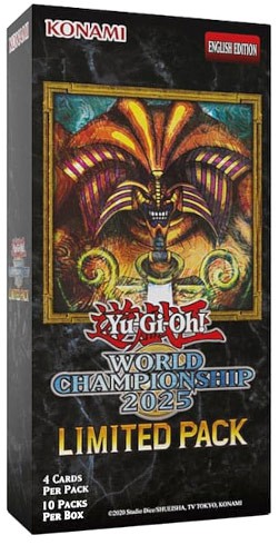 YuGiOh 2025 World Championship Limited Booster Box [10 Packs] | eBay
