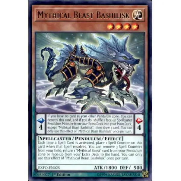 YuGiOh Trading Card Game Extreme Force Single Card Rare Mythical