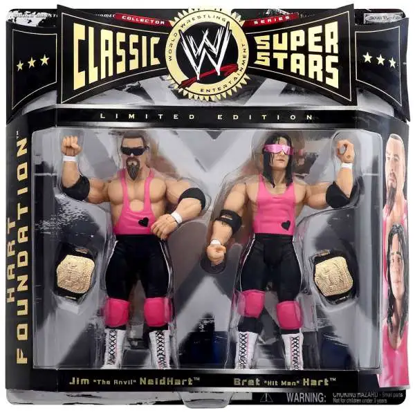 WWE Wrestling Classic Superstars Series 1 Bret Hart Action Figure