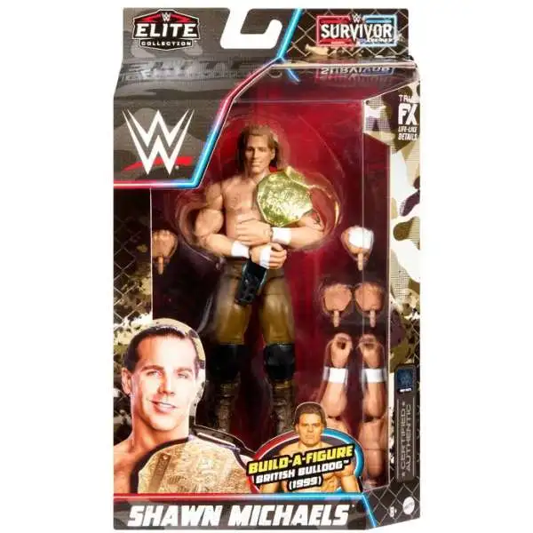 WWE Wrestling Elite Collection Series 3 Shawn Michaels Exclusive 7
