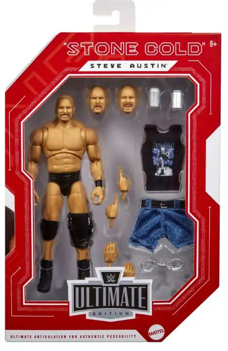 WWE Wrestling Ultimate Edition Stone Cold Steve Austin Exclusive