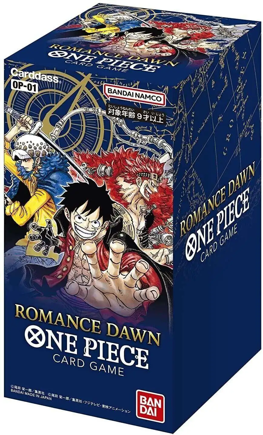 One Piece Trading Card Game Romance Dawn Booster Box OP-01
