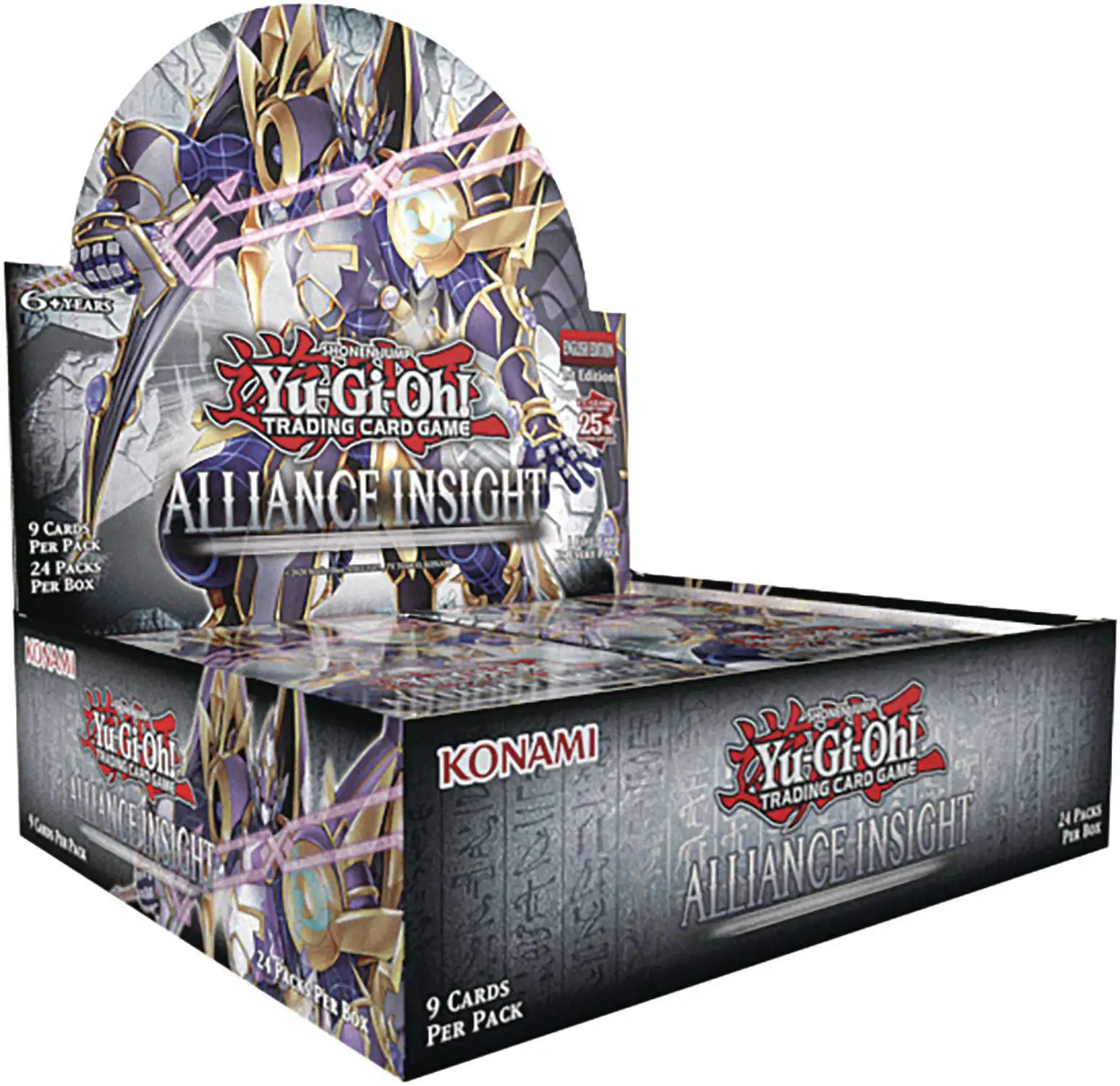 YuGiOh Alliance Insight Booster Box 24 Packs Konami - ToyWiz