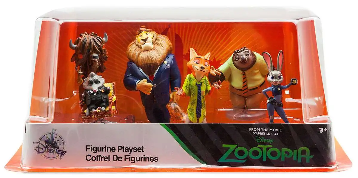 Disney Zootopia Zootopia Exclusive 6-Piece PVC Figure Play Set
