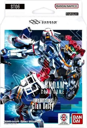 Gundam Trading Card Game Clan Unity Starter Deck ST06 GQuuuuuux