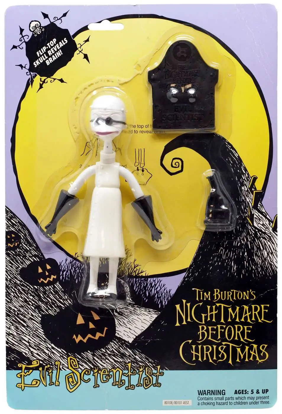 Nightmare Before Christmas Evil Scientist Action Figure Hasbro