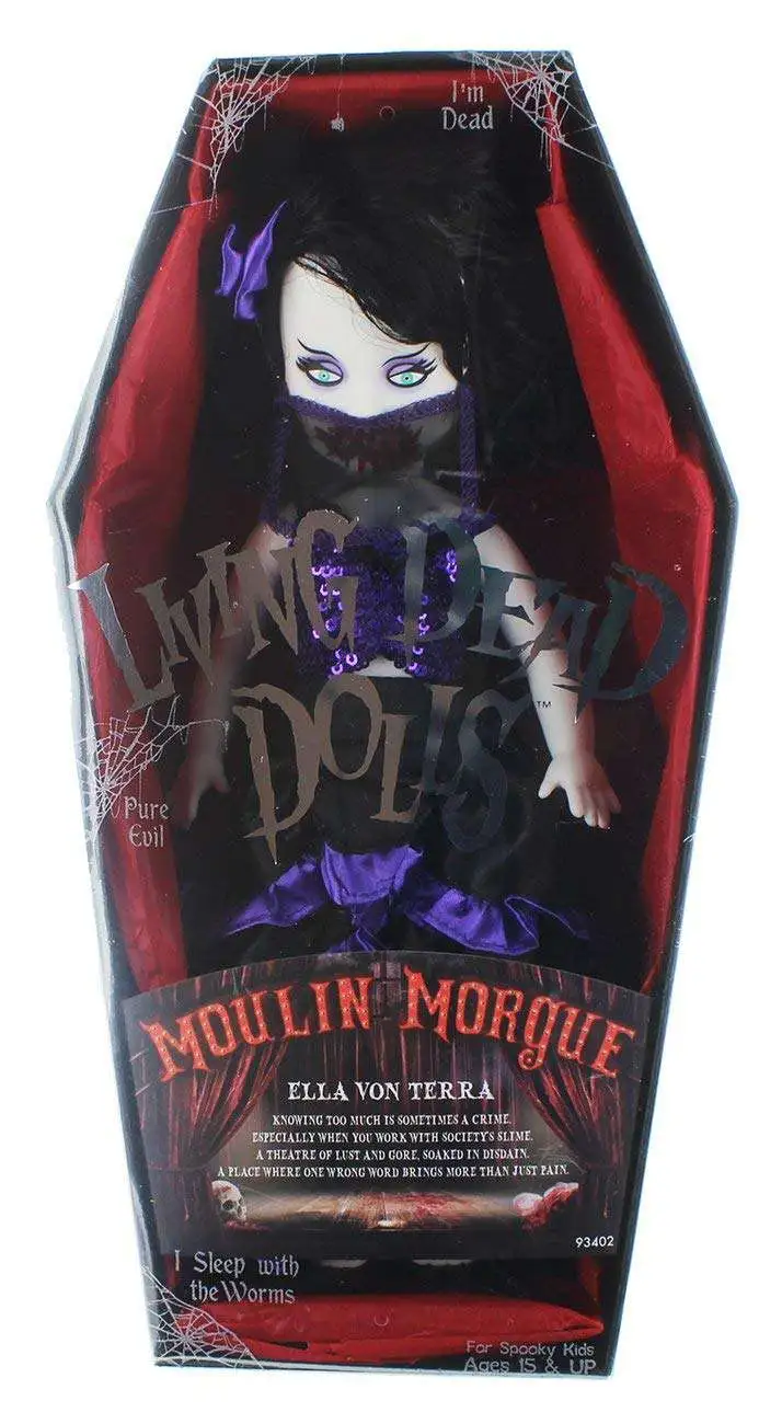 Living Dead Dolls Series 33 Moulin Morgue Ella Von Terra 10 Doll
