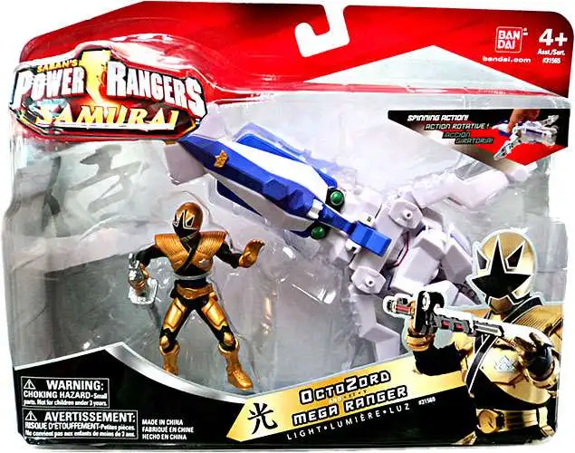 Power Rangers Samurai OctoZord Light Mega Ranger Action Figure