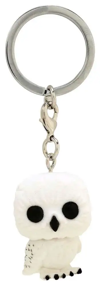 Funko Harry Potter Pocket POP Hedwig Exclusive Keychain Flocked
