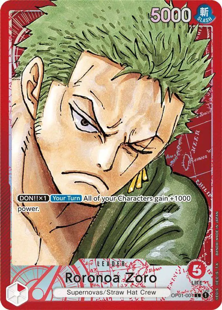One Piece Trading Card Game Romance Dawn Single Card Leader