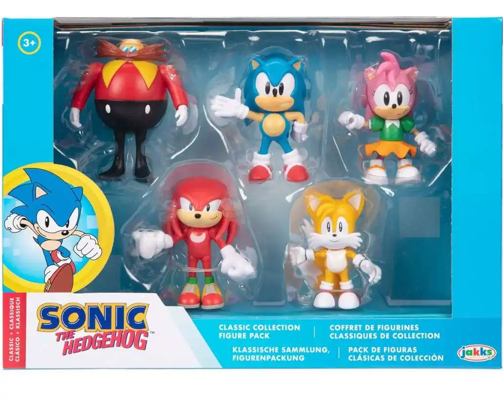Sonic The Hedgehog Classic Collection Dr. Eggman, Knuckles, Sonic