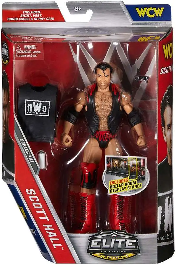 WWE Wrestling Elite Collection Series 51 Scott Hall 7 Action