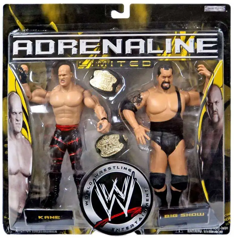 WWE Wrestling Adrenaline Limited Kane Big Show Exclusive Action