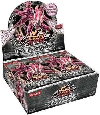 YuGiOh Absolute Powerforce Booster Box 24 Packs Konami - ToyWiz