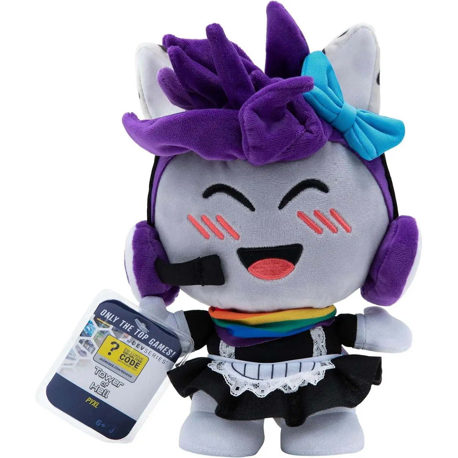 Roblox DevSeries Tower of Hell Pyxl 8.5 Plush Jazwares - ToyWiz