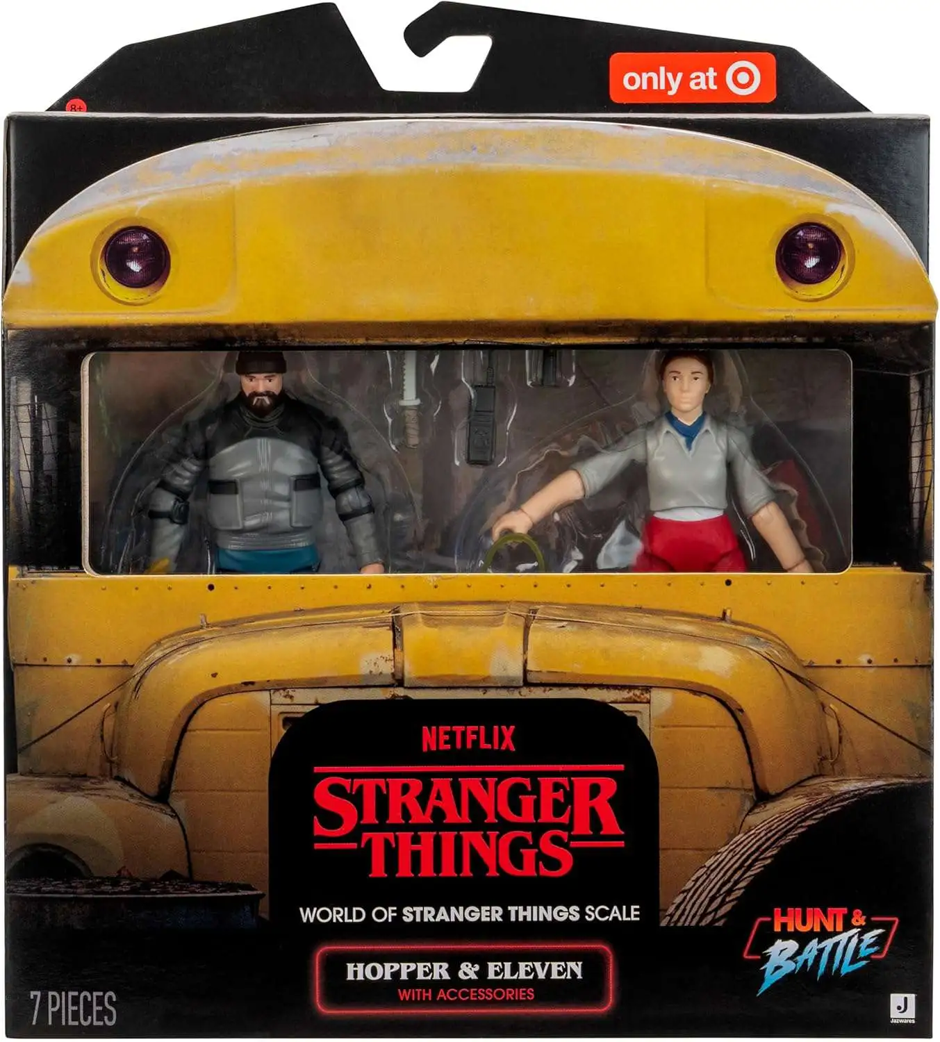 Stranger Things Hunt Battle Hopper Eleven Exclusive 3.75 Action