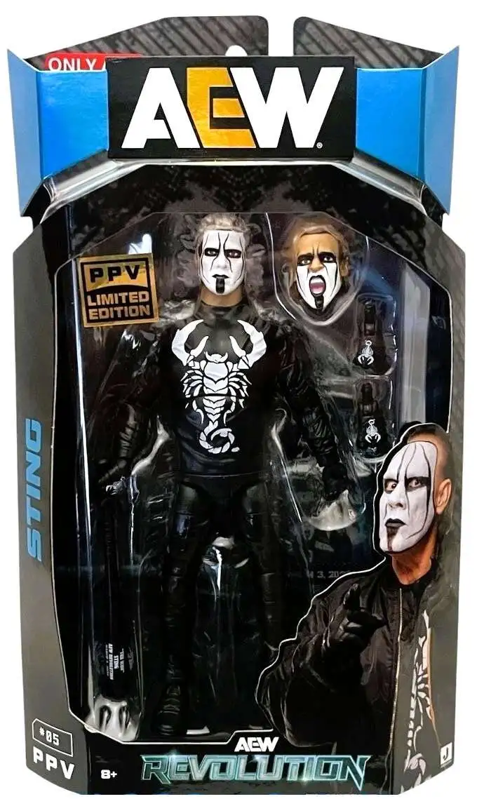 AEW All Elite Wrestling Revolution Sting Exclusive Action Figure