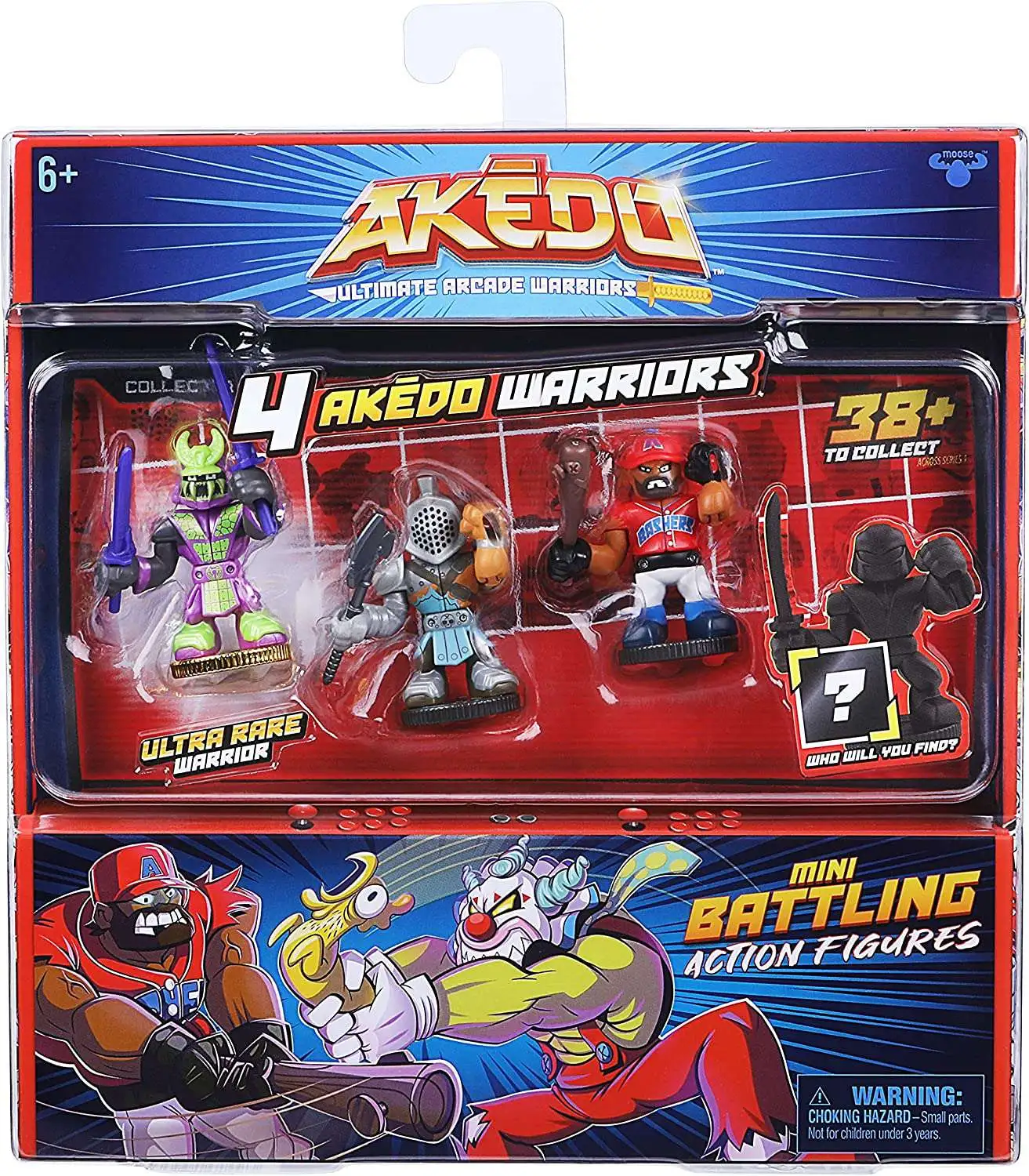 Akedo Ultimate Arcade Warriors Series 1 Twinfang, Slam Granderson