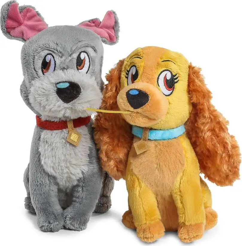 Disney Lady The Tramp Lady The Tramp 8 Interactive Plush Spaghetti