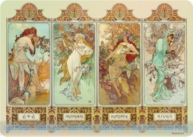 スリーブで話題を集めたアルフォンス・ミュシャのイラストを使用した