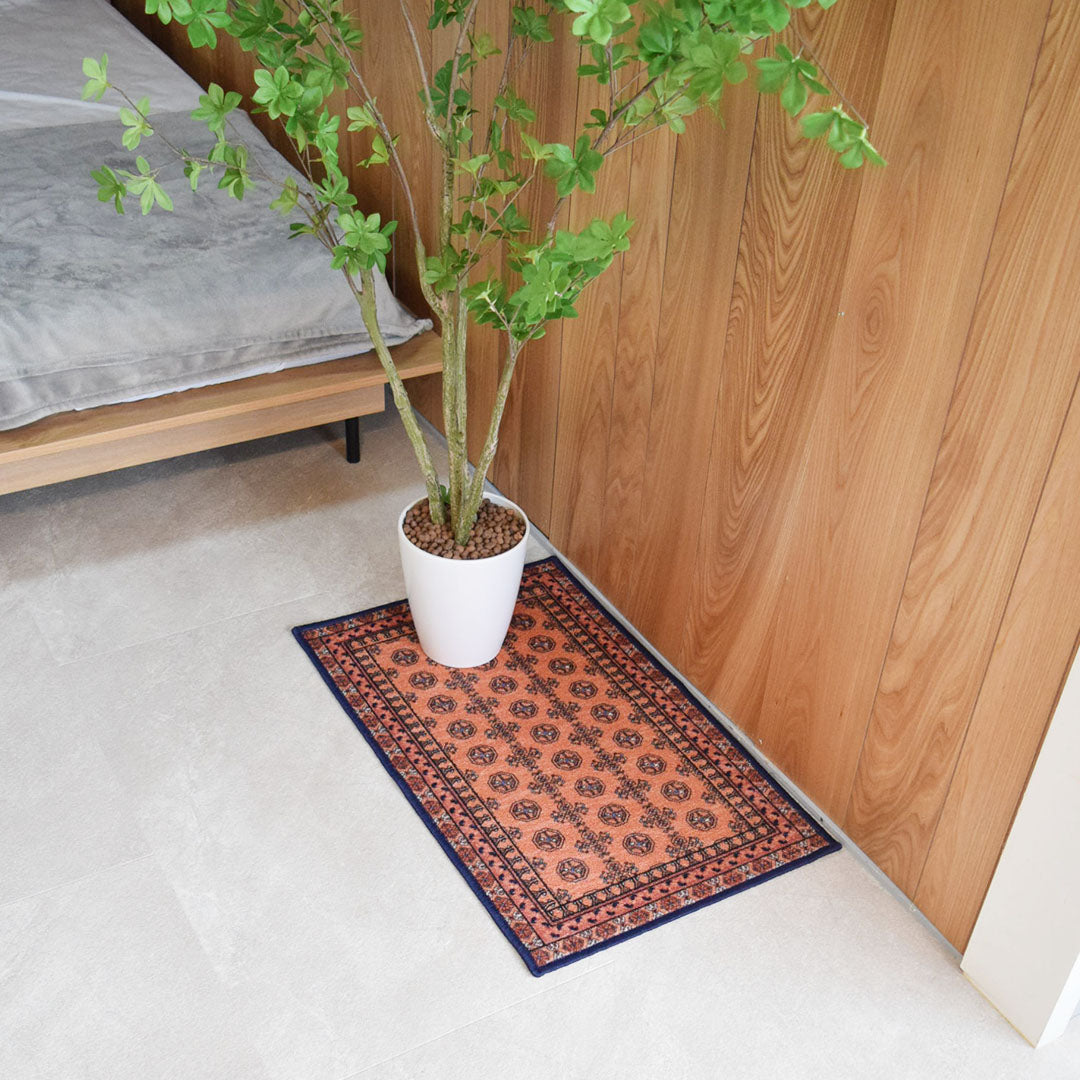 ヴィンテージ風ミニラグマット TOCORU Series アフガン ループ