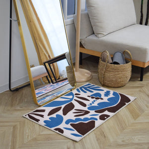 玄関マット×ネイビー/ブルー | インテリアショップTOCO LIFE