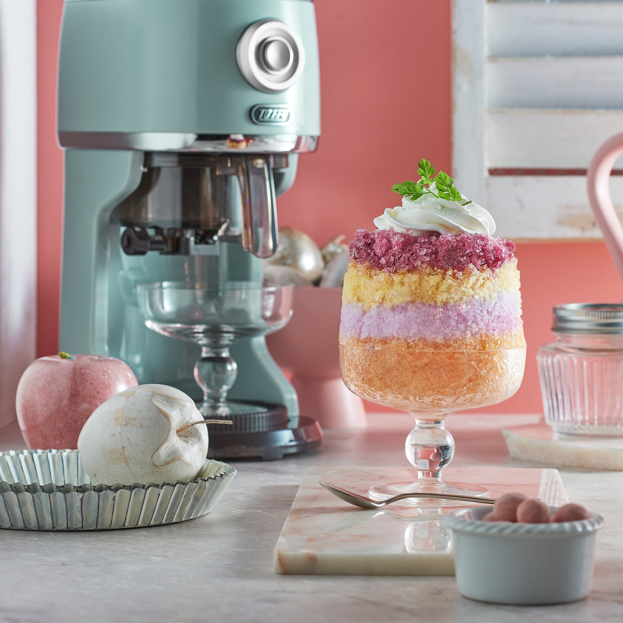 Toffy コンパクト電動ふわふわかき氷器 ｜ Toffy公式オンラインショップ