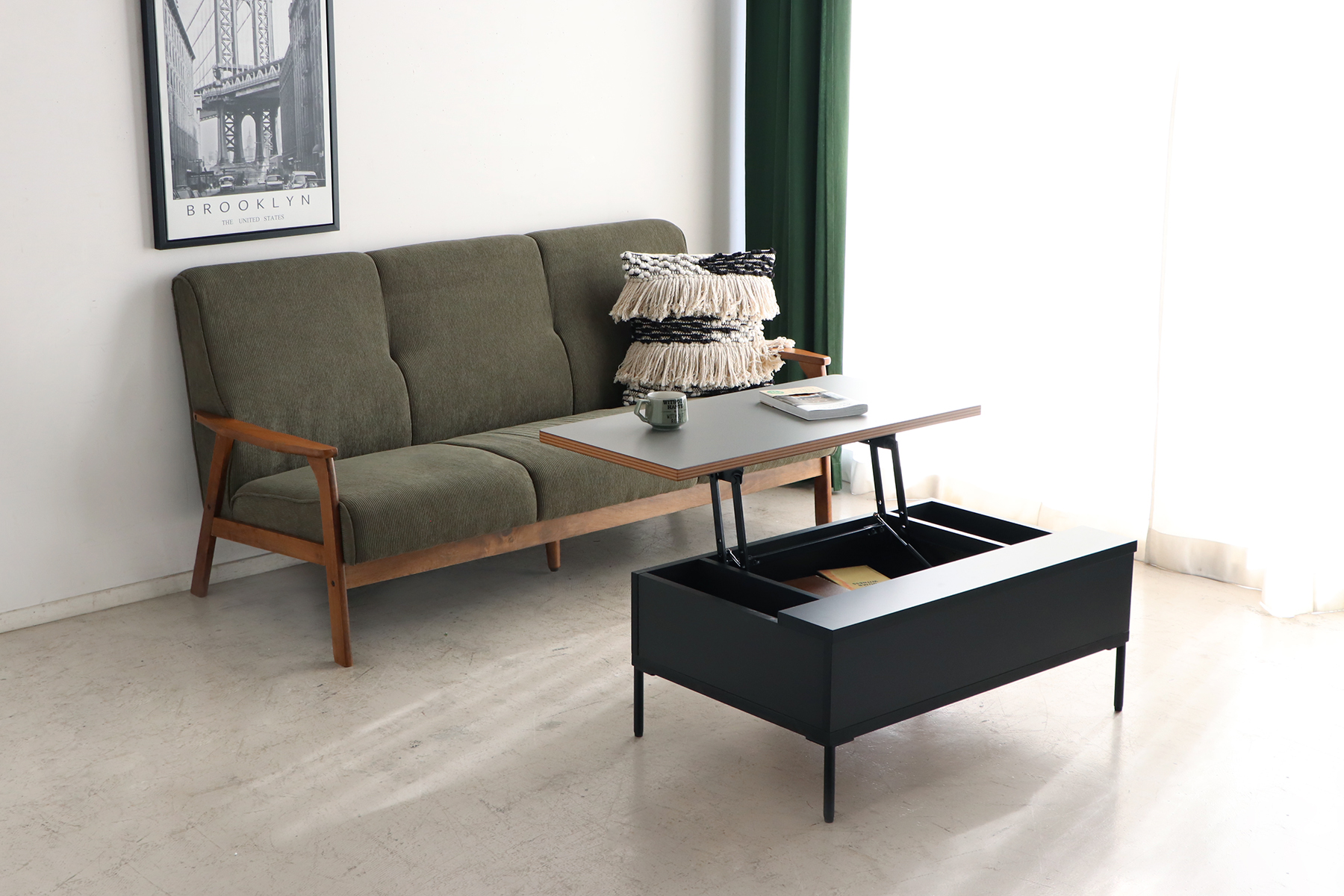 FZ LTX02 昇降T GY | (株)東馬-tohma- インテリアメーカー家具の卸販売