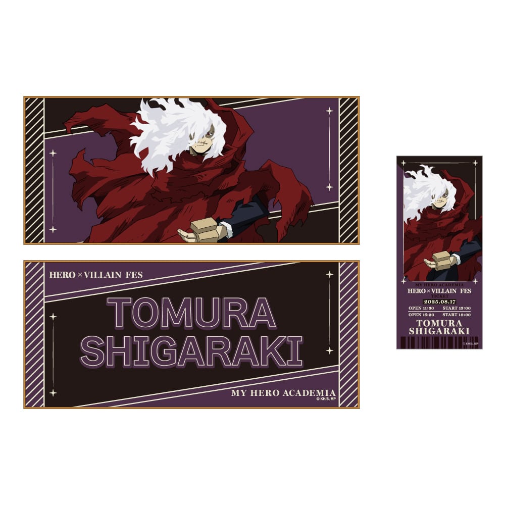 死柄木弔 ヒロアカ HERO×VILLAIN FES グリッター缶バッジ 死柄木弔