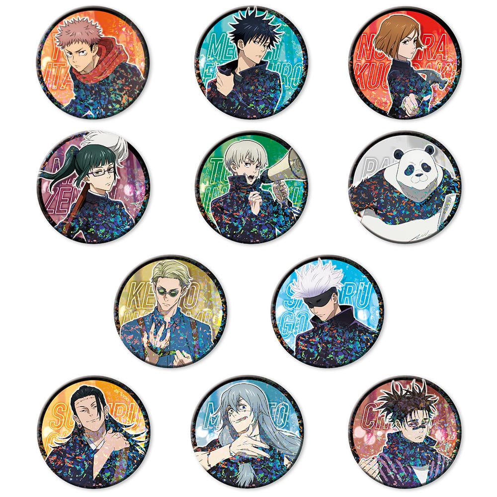 公式オンラインストア呪術廻戦 渋谷事変 トレーディングホロ缶バッジ