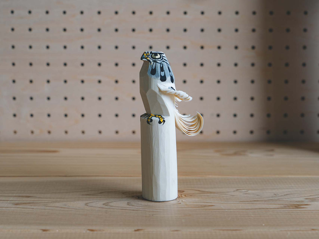 笹野一刀彫 鷹山_おたかぽっぽ – 東北スタンダードマーケット