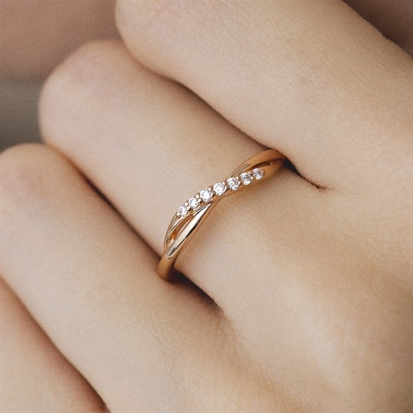 K10ピンクゴールド リング | 151816143103 | 【公式】Canal4℃ (カナル