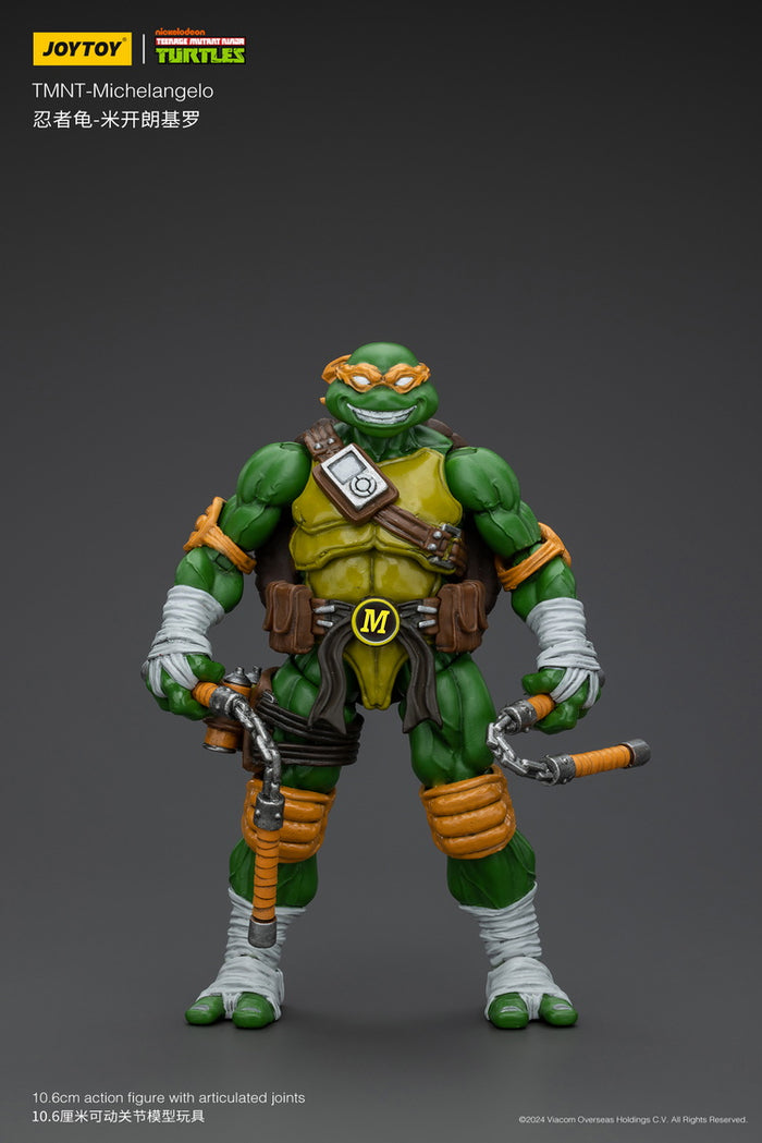 JoyToy TMNT Michelangelo 1/18 Scale Figure