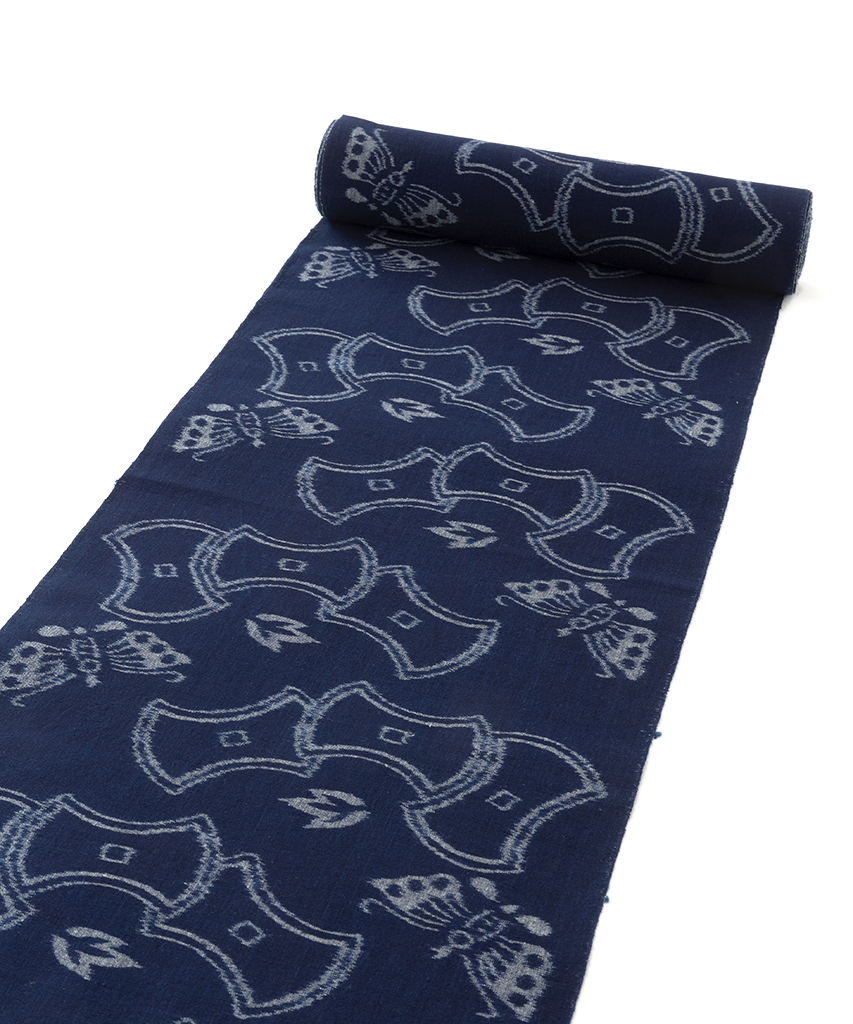 ごとう絣店製 弓浜絣 綿着尺 未仕立て品 | 特選きものコレクション